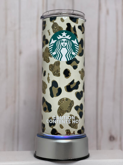 Starbucks leopard 25 oz Tumbler