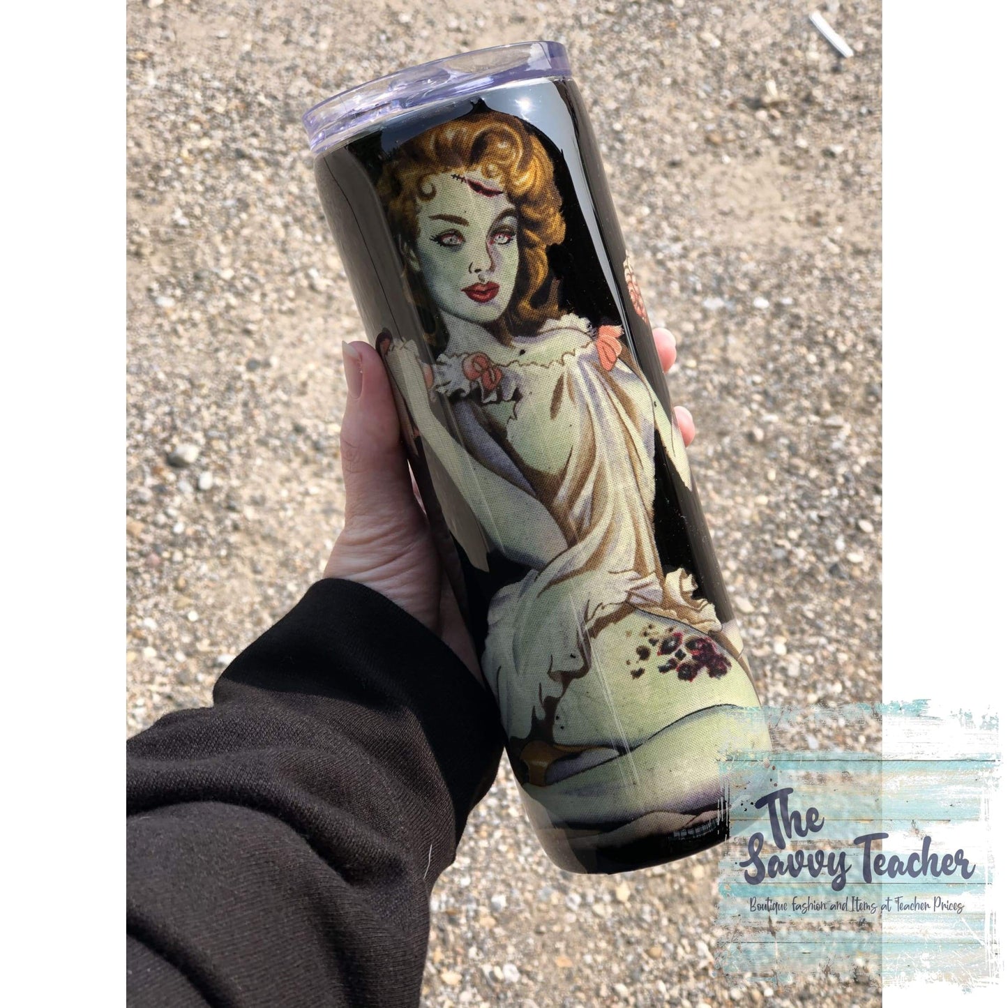 20 oz Zombie Pinup - Tumblers