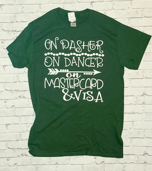 Dasher, Dancer, Mastercard and Visa