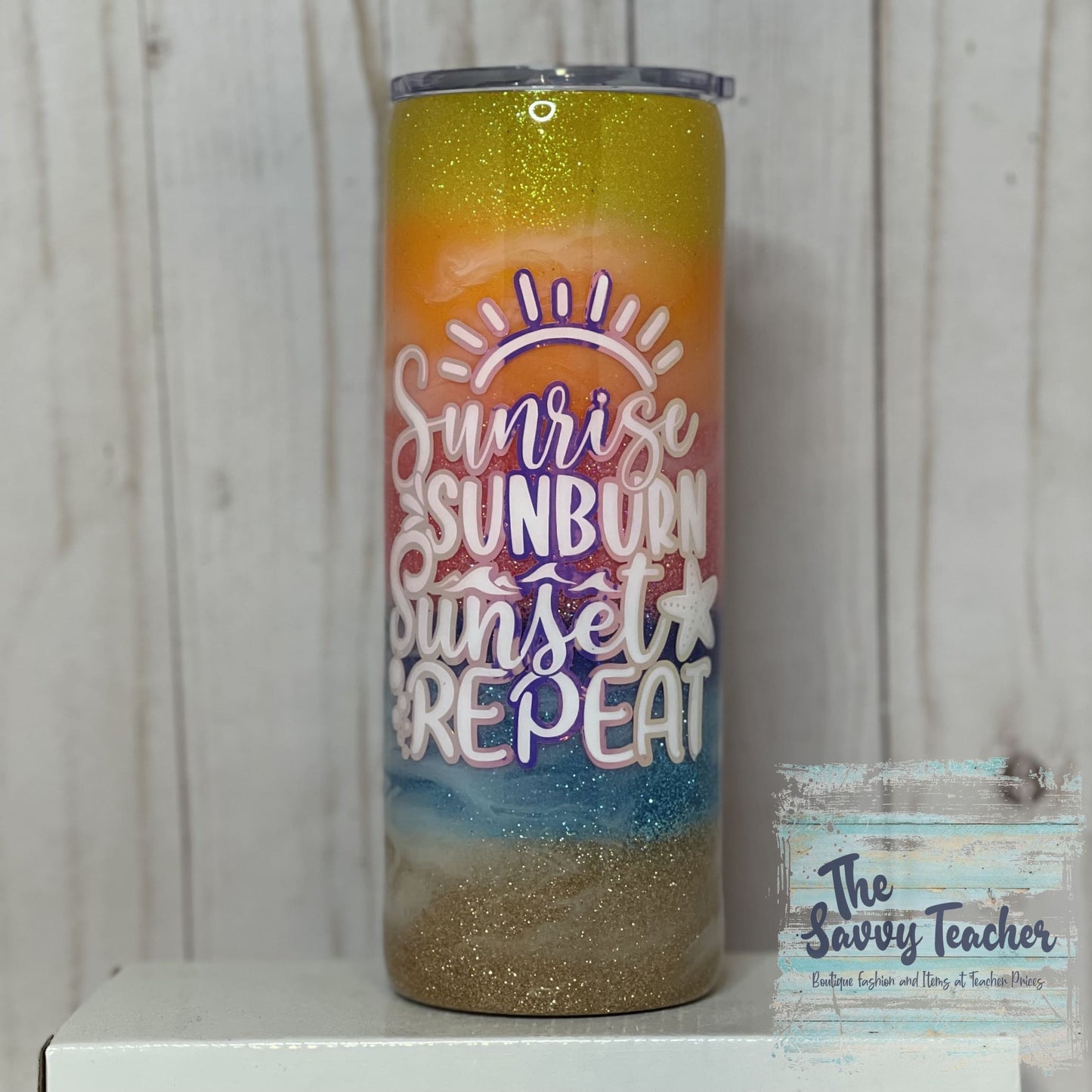 Beach Sunset 24 Oz Tumbler - Tumblers