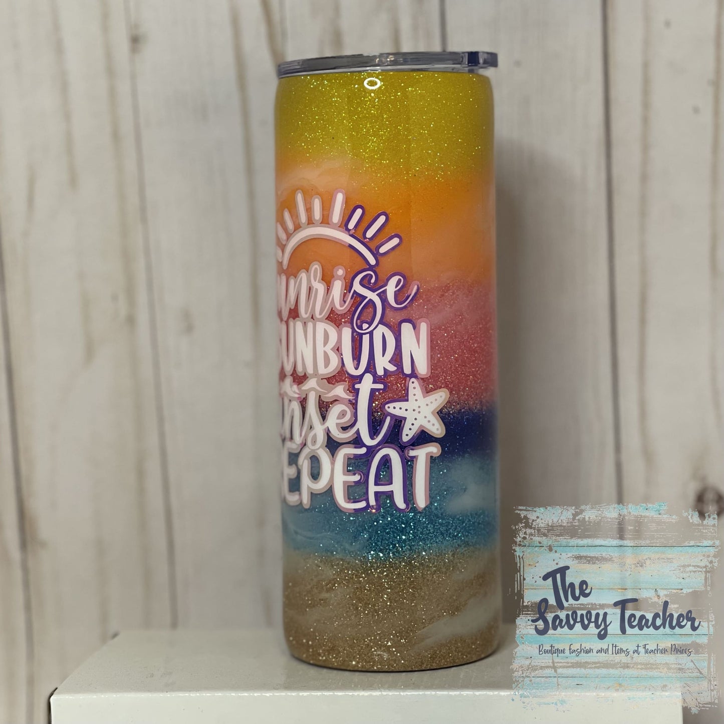 Beach Sunset 24 Oz Tumbler - Tumblers